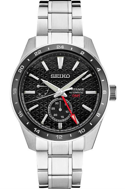 Seiko Presage Sharp Edged Series GMT SPB221 Replica Watch